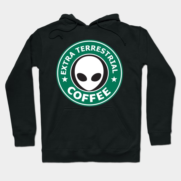 Extra Terrestrial Coffee Hoodie by ControllerGeek